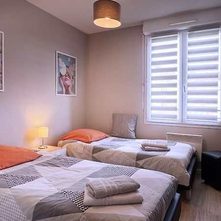 Ferienwohnung Joli 3P Avec Terrasse Et Garage Proche Centre Straßburg Exterior foto