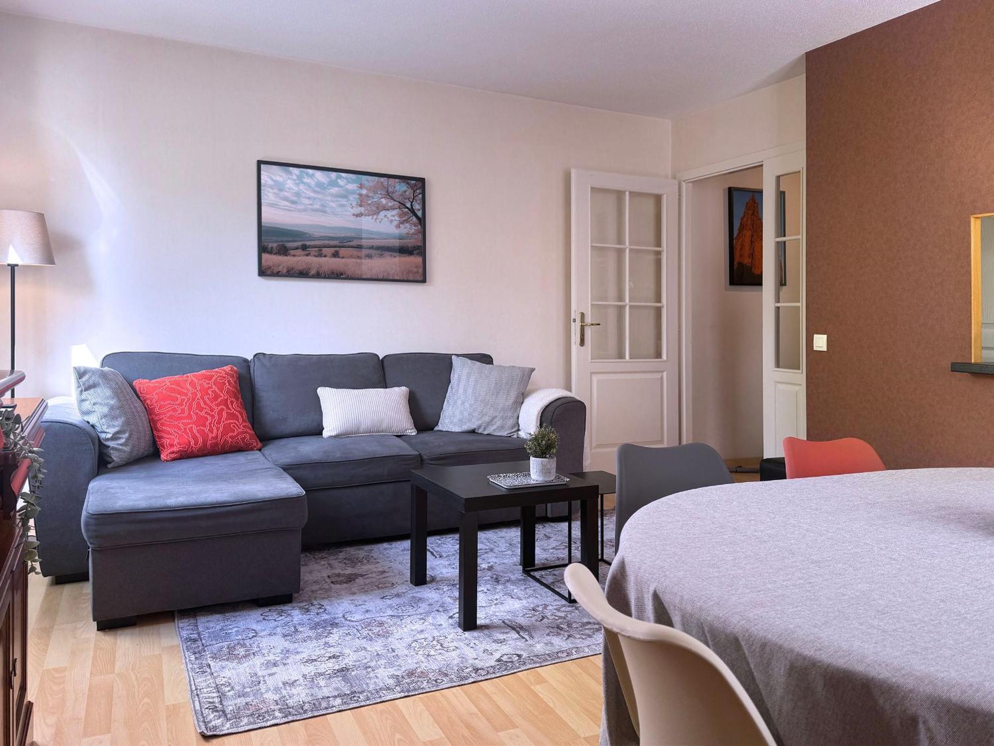 Ferienwohnung Joli 3P Avec Terrasse Et Garage Proche Centre Straßburg Exterior foto